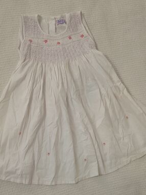 Smocked Girls Dress